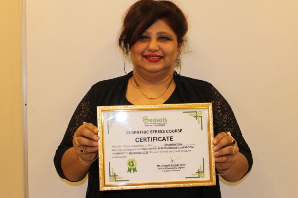 Best Vastu Consultant in India - Deepak Kumar Saini 30 Certificate 4