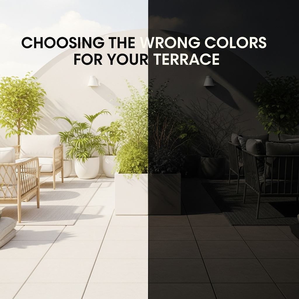 Choosing the Wrong Colors for Your Terrace Choosing the Wrong Colors for Your Terrace