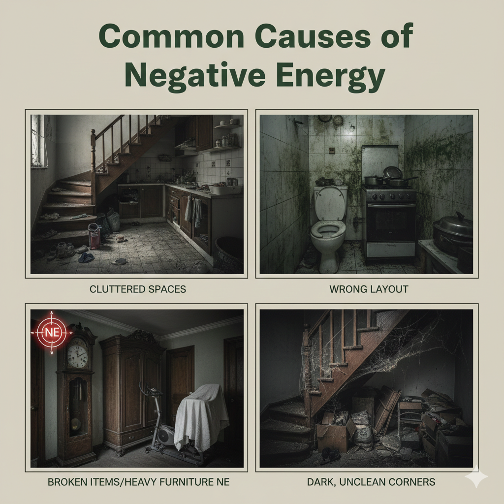 Common Causes of Negative Energy