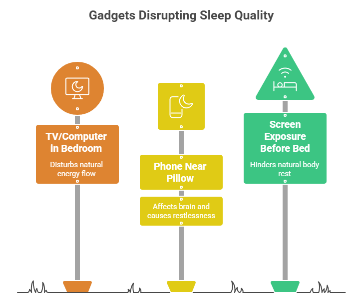 Electronics and Sleep Quality visual selection