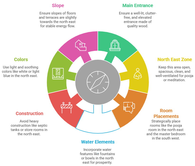 Essential Vastu Tips for a North East Facing House Essential Vastu Tips for a North East Facing House