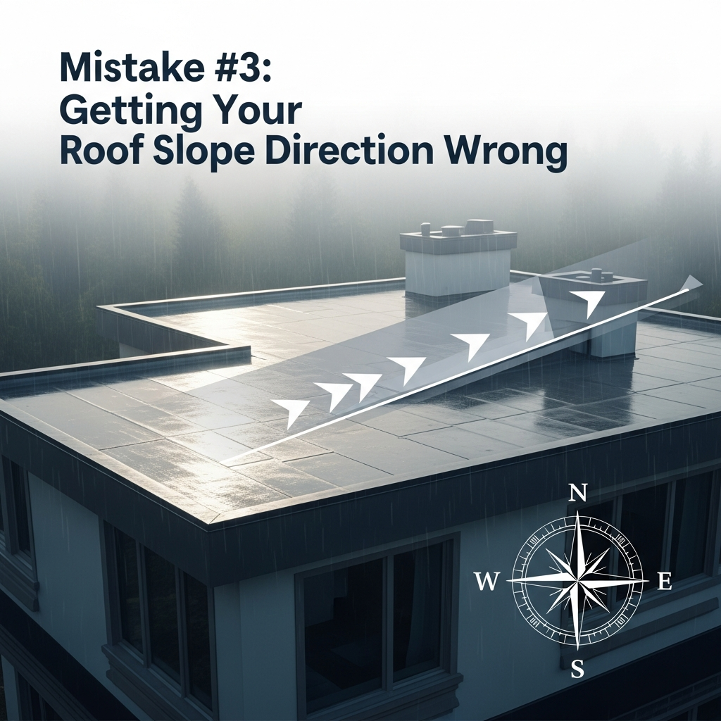 Getting Your Roof Slope Direction Wrong Getting Your Roof Slope Direction Wrong