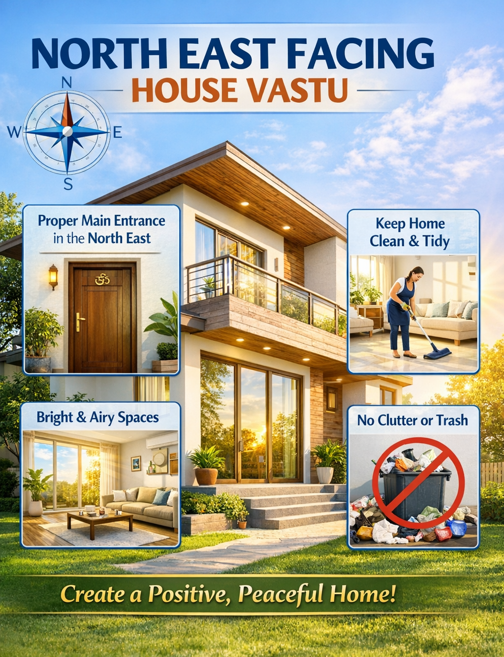 Here are some things to keep in mind for a North East Facing House Vastu Here are some things to keep in mind for a North East Facing House Vastu