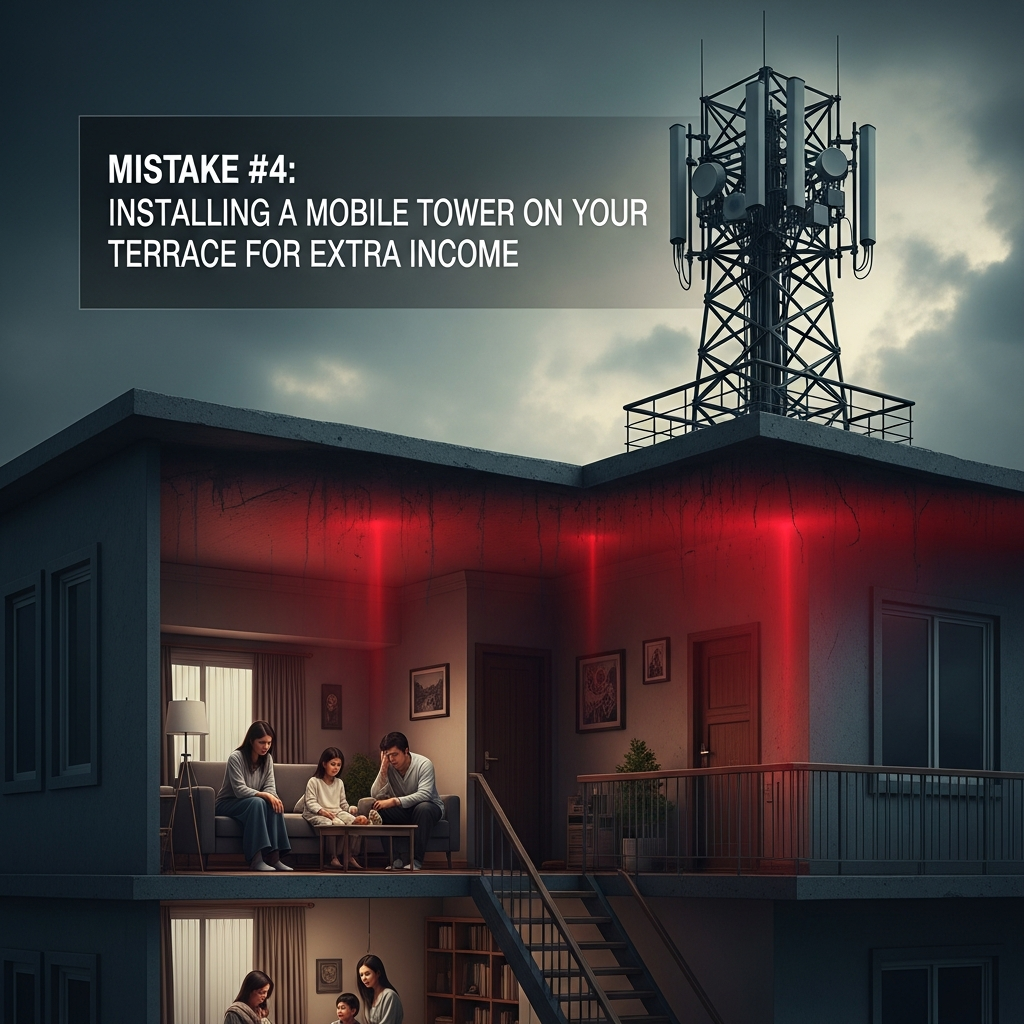 Installing a Mobile Tower on Your Terrace for Extra Income Installing a Mobile Tower on Your Terrace for Extra Income