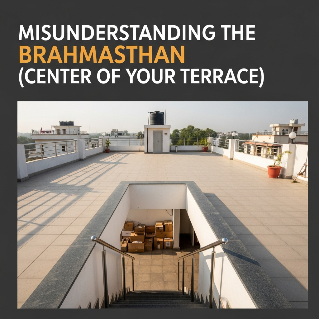 Misunderstanding the Brahmasthan (Center of Your Terrace) Misunderstanding the Brahmasthan (Center of Your Terrace)