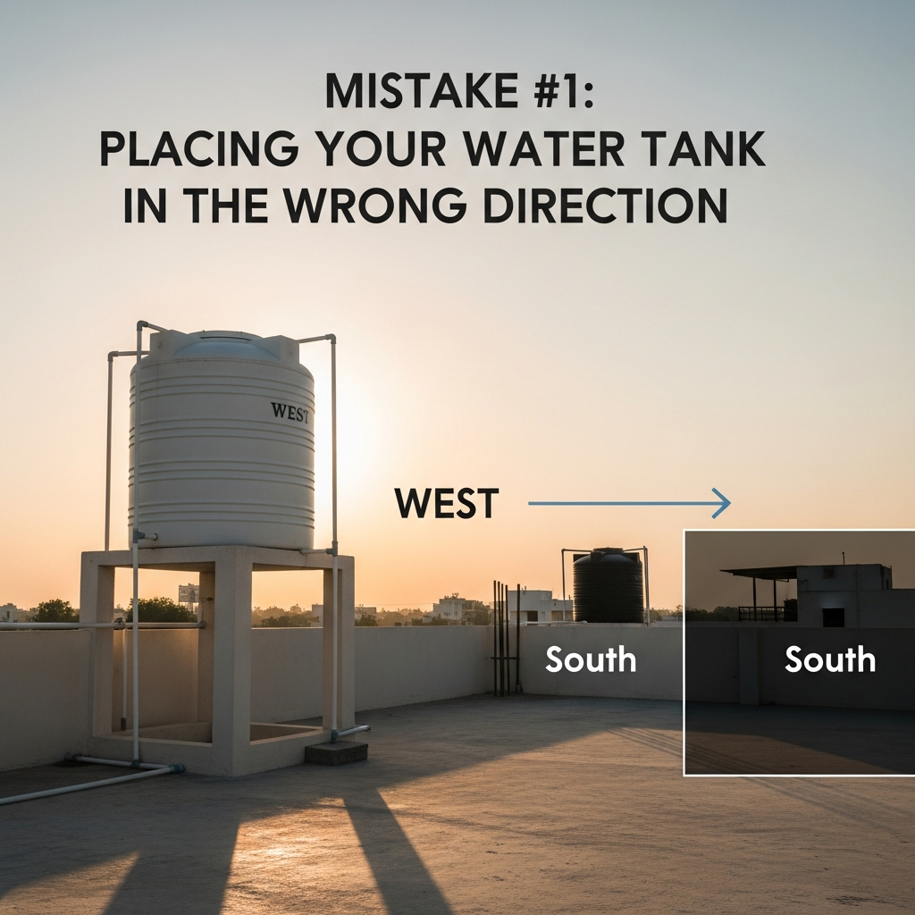 Placing Your Water Tank in the Wrong Direction Placing Your Water Tank in the Wrong Direction