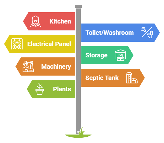 Recommended Uses of the North West Direction