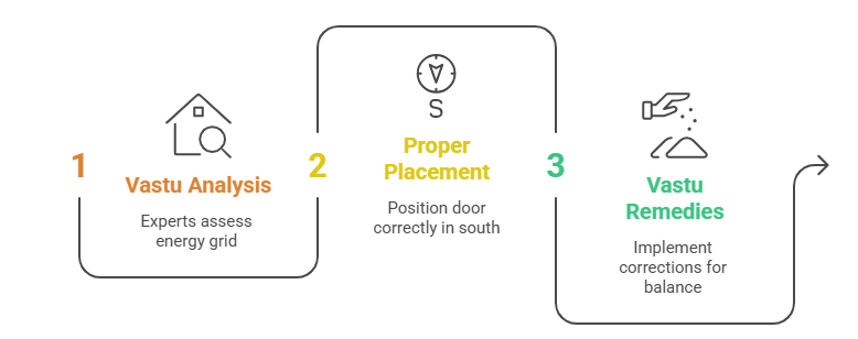 South Facing Main Door in Vastu