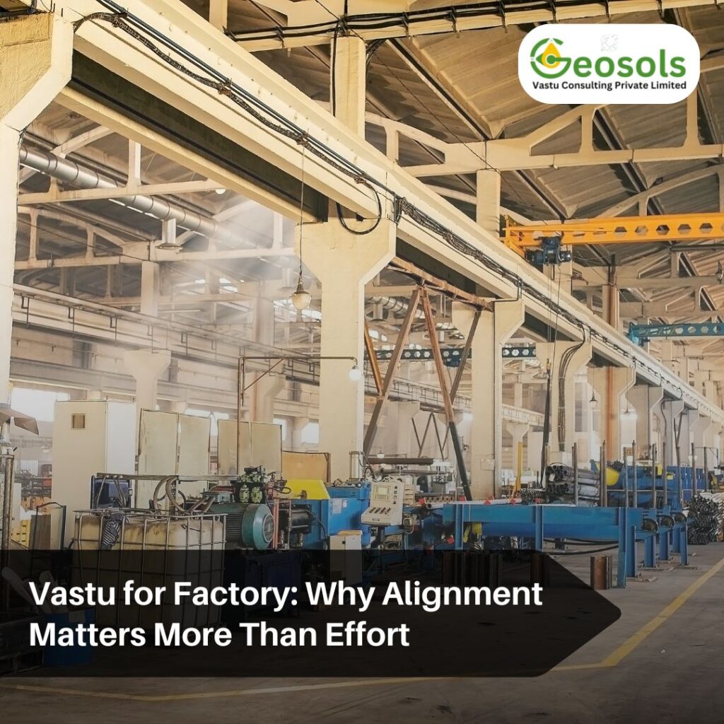 Vastu for Factory Why Alignment Matters More Than Effort